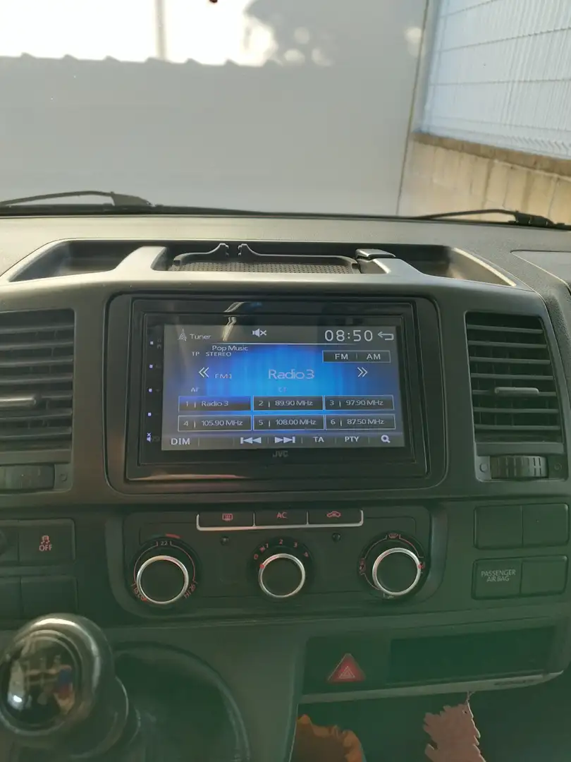 Volkswagen T5 Transporter 1900 TDI 102 Cv Gris - 2