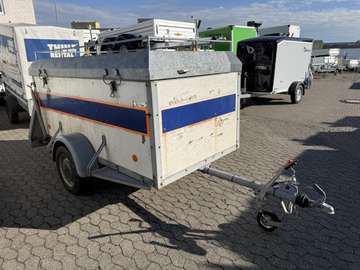 Tieflader mit Deckel 0,8 to., 250 x 125 x 105 cm