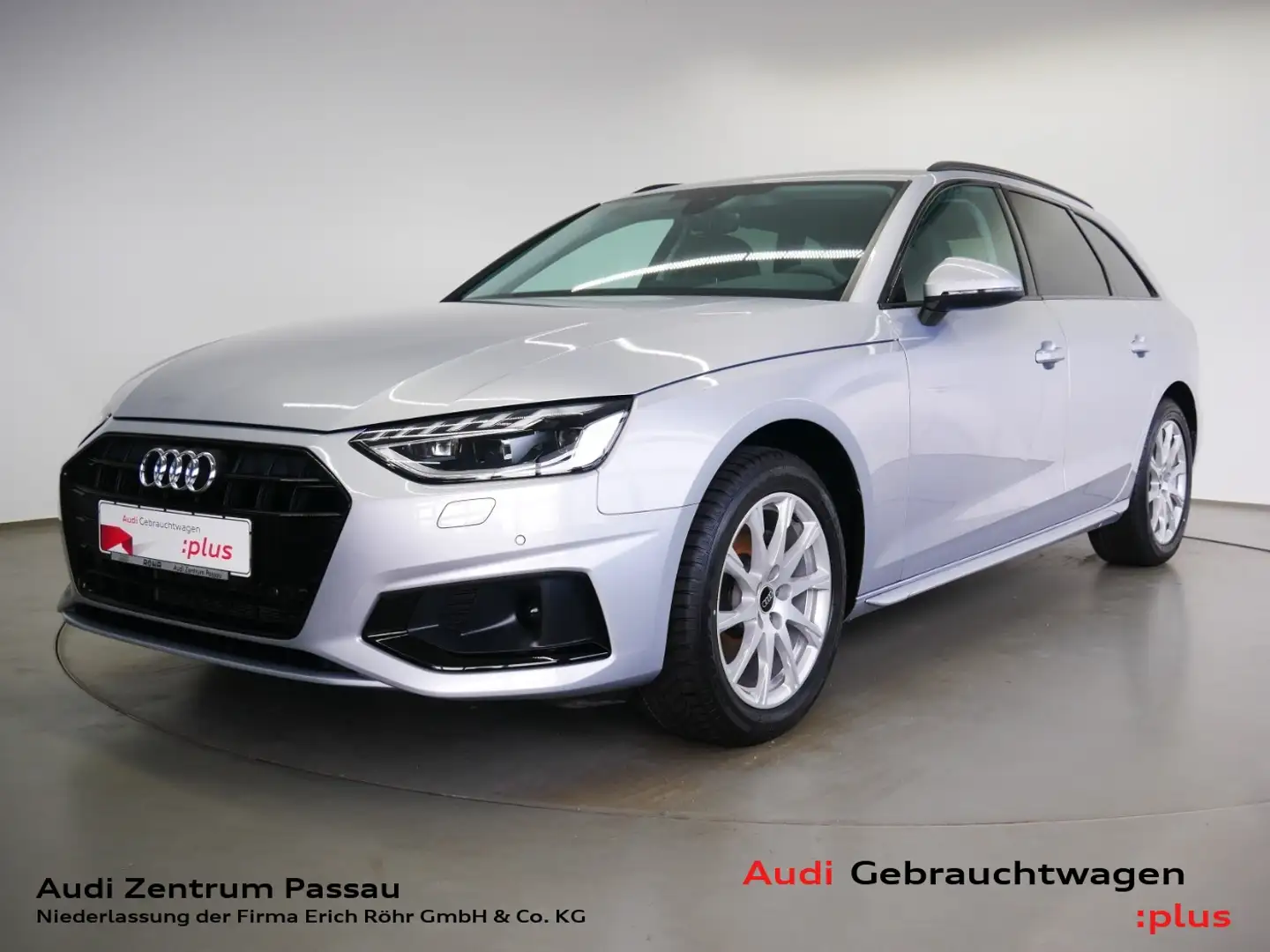 Audi A4 Avant 35 TDI advanced S tro. LED AHK virt. Cock.+ Silber - 1