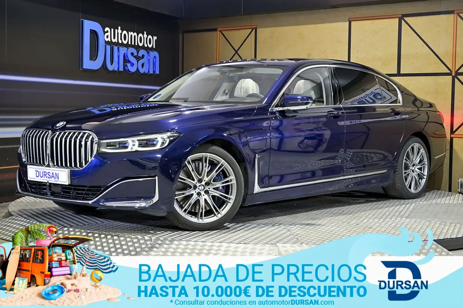BMW 745 745Le xDrive Azul - 1