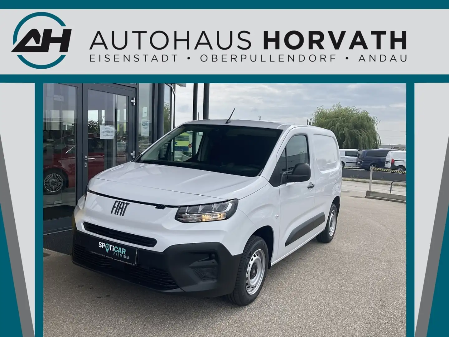 Fiat Doblo Doblo Kastenwagen BlueHDi 100 S&S Easy Pro Weiß - 1