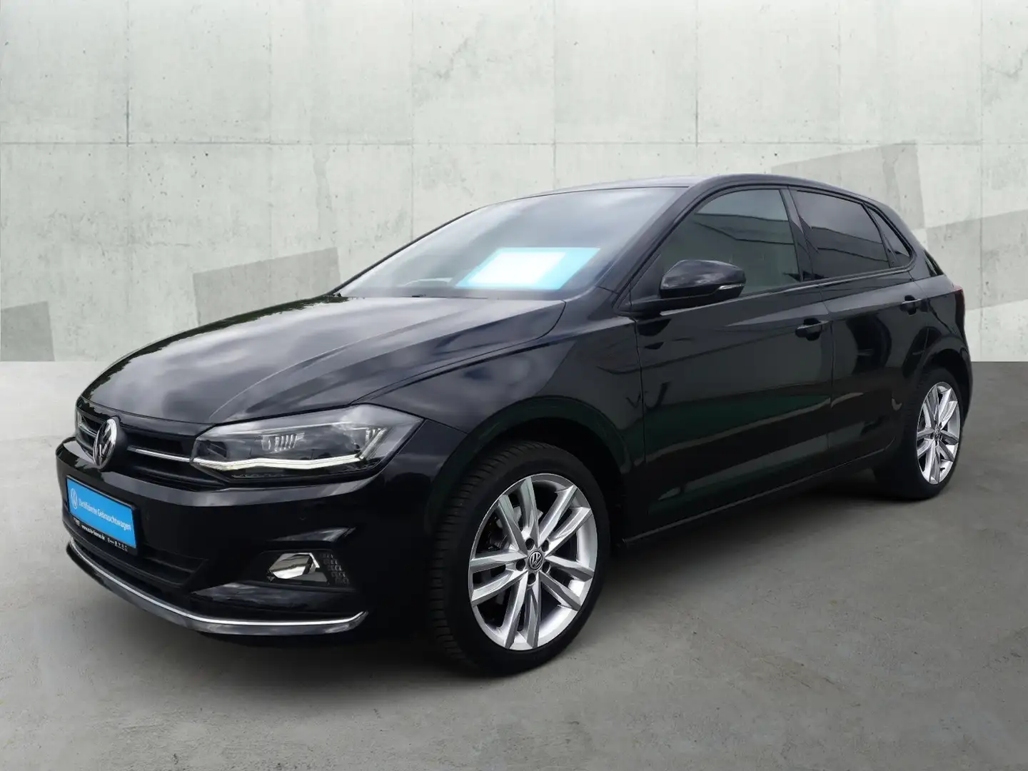 Volkswagen Polo 1.0 TSI DSG HIGHLINE *LED *ACC *17" *NAVI *SHZ * Schwarz - 2
