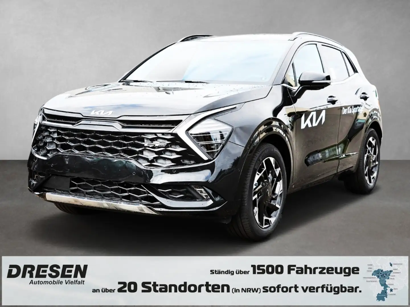 Kia Sportage GT-LINE 1.6 PHEV AT NAVI,KAMERA,CARPLAY Schwarz - 1
