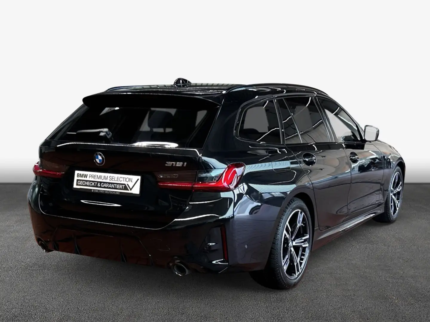 BMW 318 i Touring Aut. *SHZ*Navi* Schwarz - 2