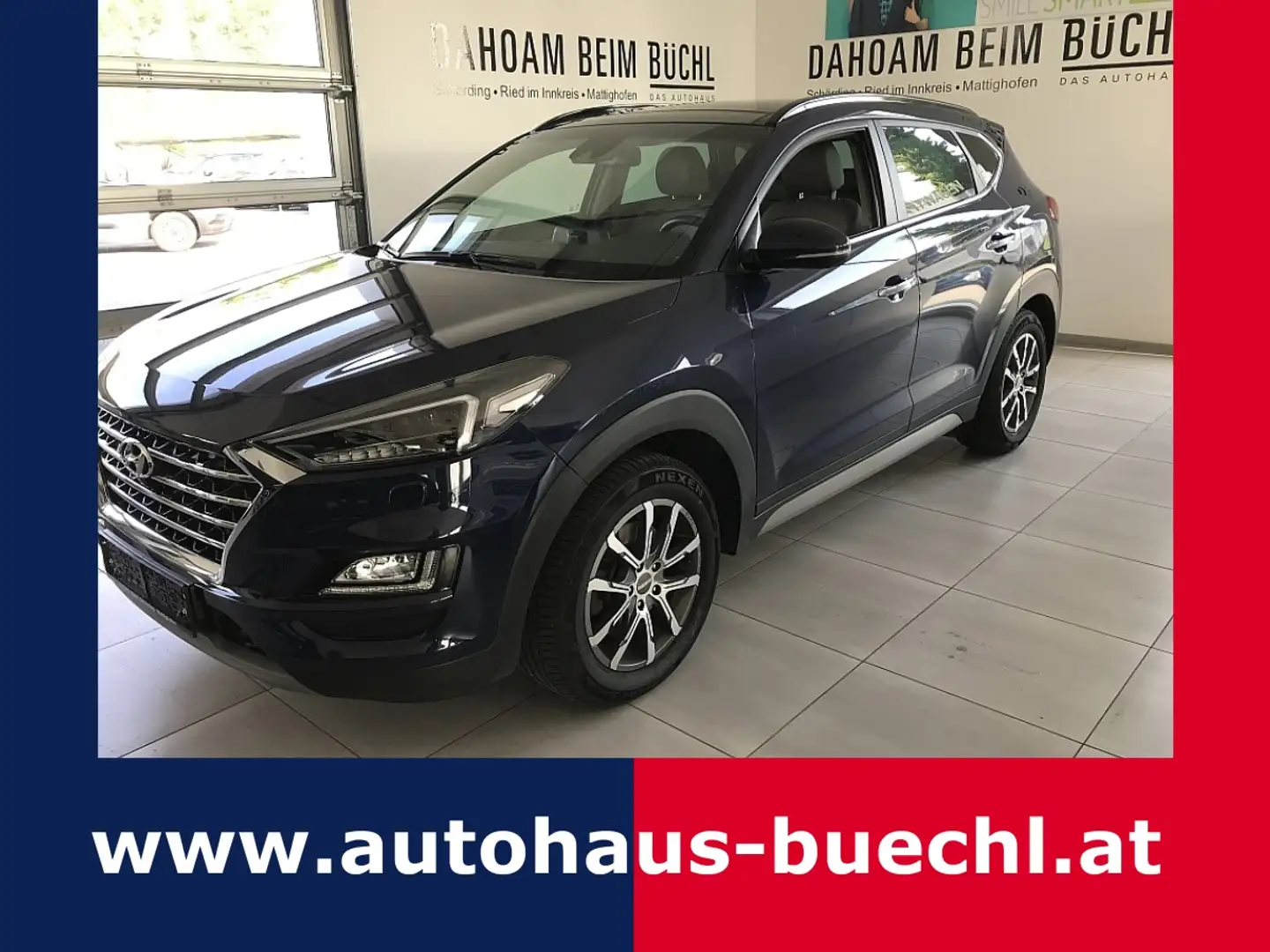 Hyundai TUCSON Tucson 1,6 CRDI 4WD Level 6 DCT Aut. Bleu - 1
