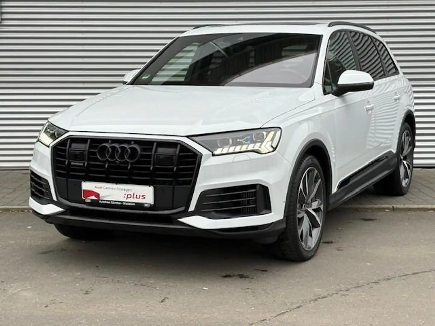 Audi Q7 55 TFSIe QUATTRO+LASER+HUD+360°+MASSAGE+ Blanc - 2