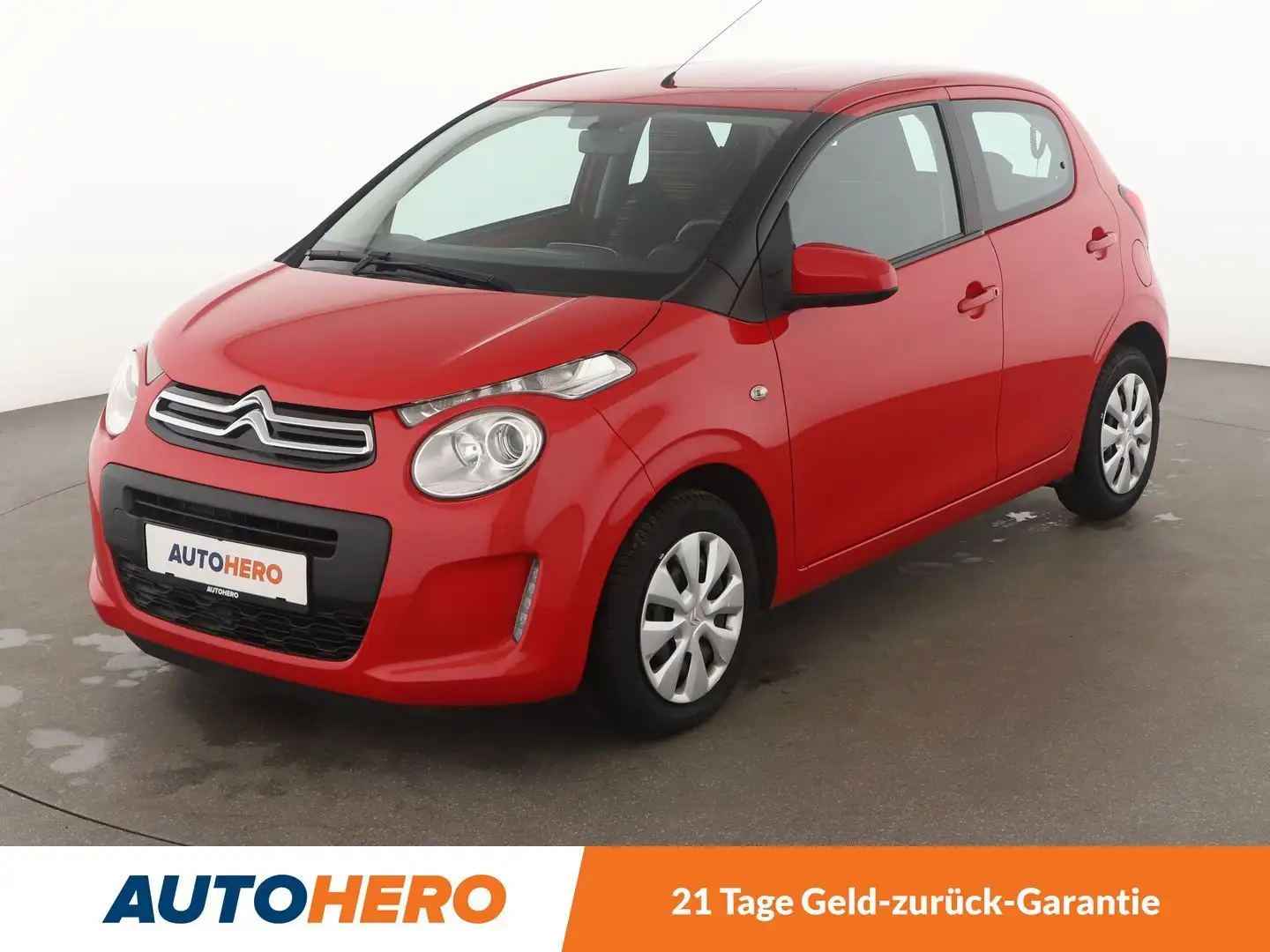 Citroen C1 1.0 VTi Feel*TEMPO*KLIMA*GARANTIE* Rot - 1