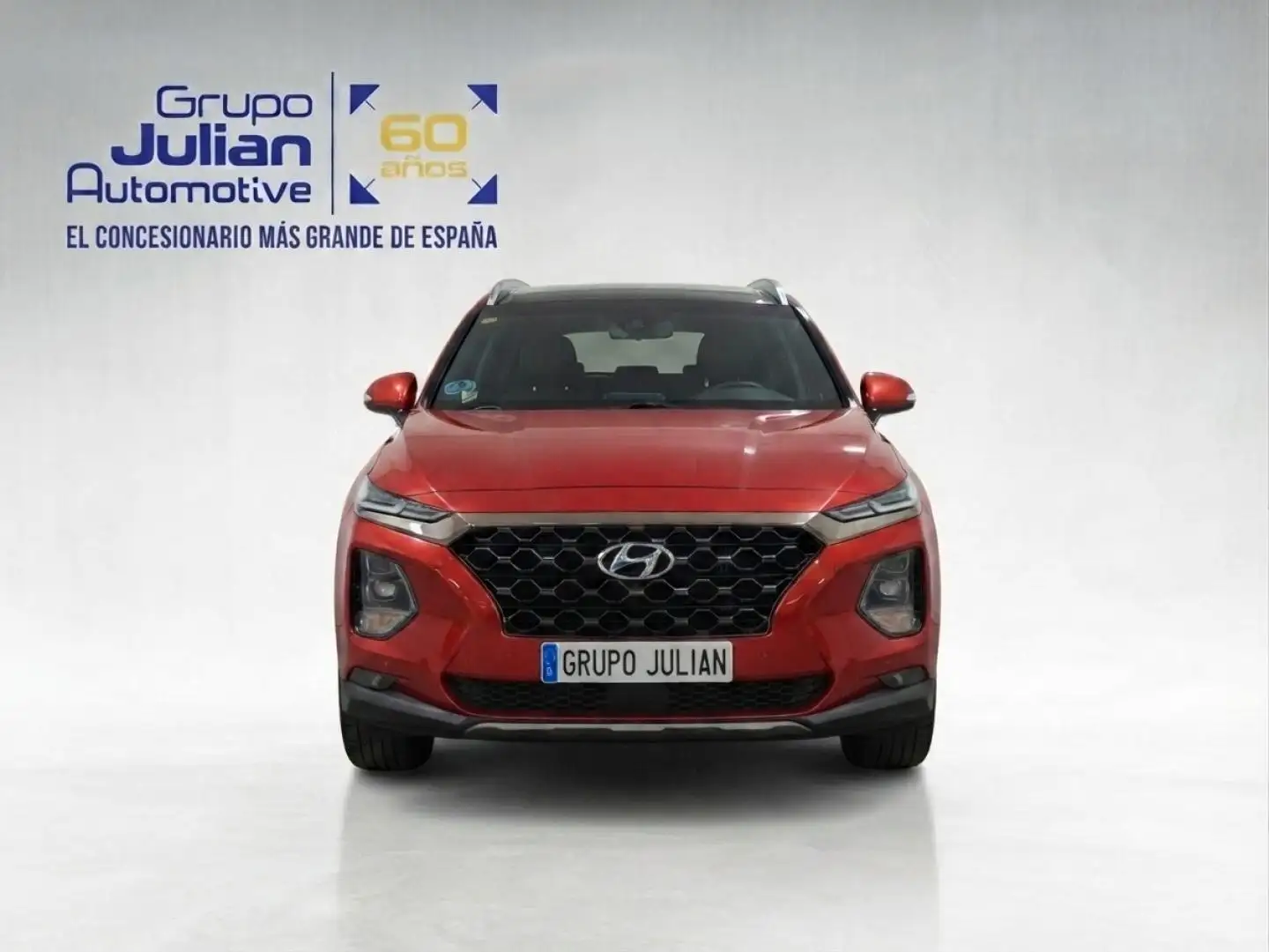 Hyundai SANTA FE 2.2CRDi 4x4 Style 7s Aut. Rojo - 2