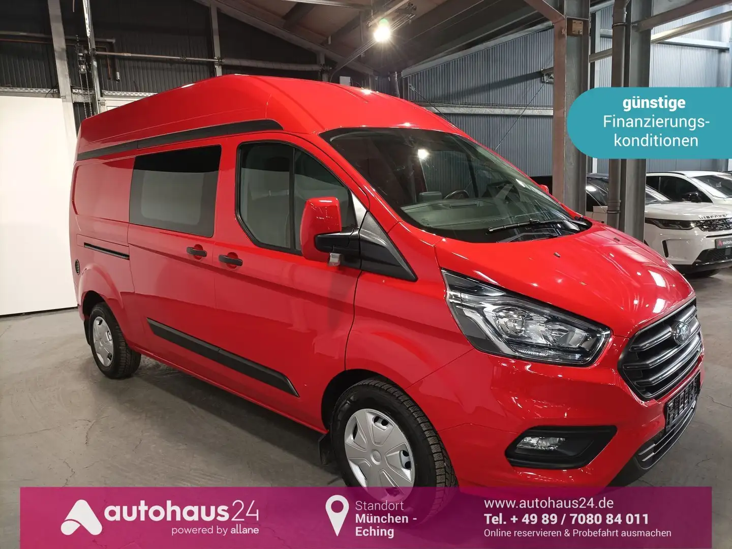 Ford Transit Custom 2.0 TDCi L2H2 Trend|Navi|Kamera Rot - 1