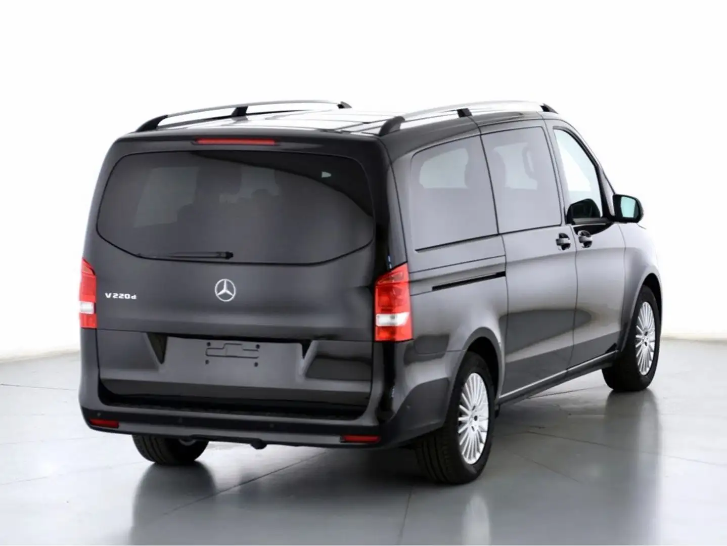 Mercedes-Benz V 220 d Lang AUTOMATIK+AHK+WINTER PAKET Zwart - 2