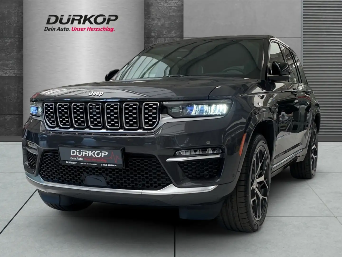 Jeep Grand Cherokee Summit Reserve PHEV Allrad 8-AT HUD Luftfederung E Grau - 1