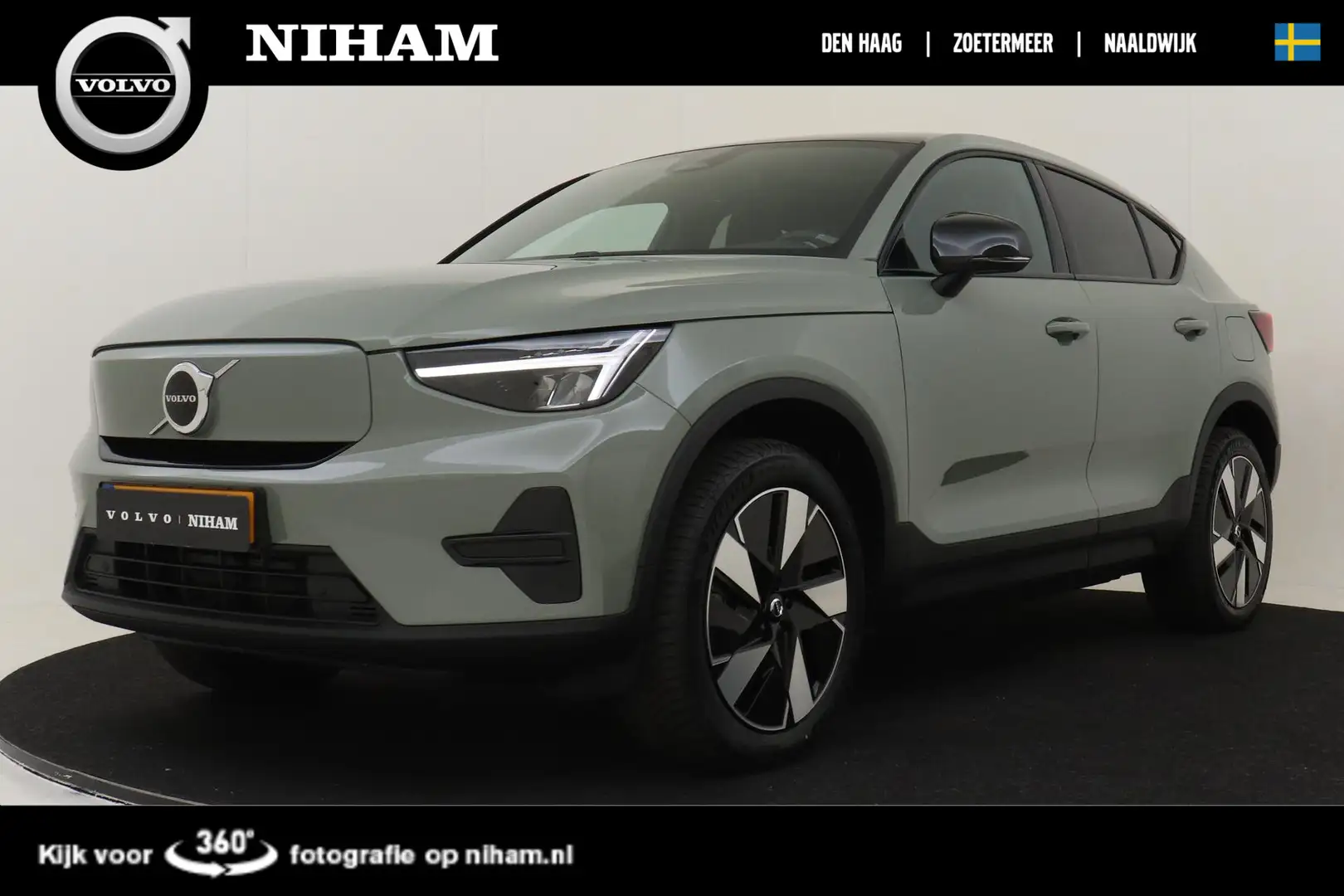 Volvo C40 SINGLE MOTOR EXTENDED RANGE PLUS 82 kWh -TREKHAAK| Groen - 1
