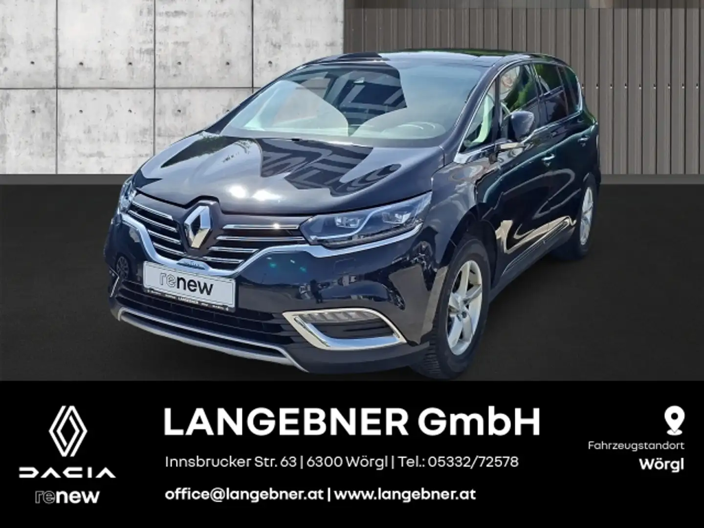 Renault Espace ESPACE V INI 1,6 DCI Schwarz - 1