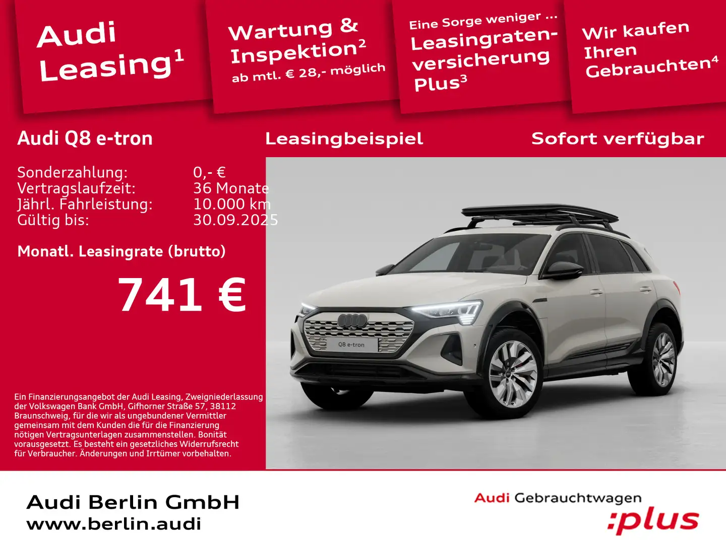 Audi Q8 e-tron edition Dakar 55 qu. Beige - 1