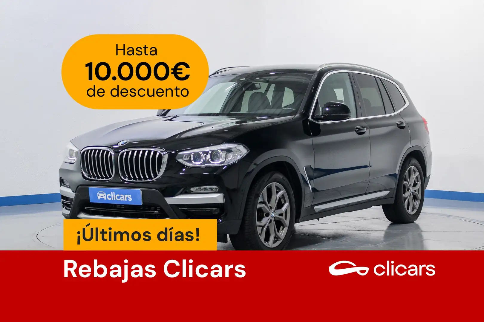 BMW X3 xDrive 20dA Negro - 1