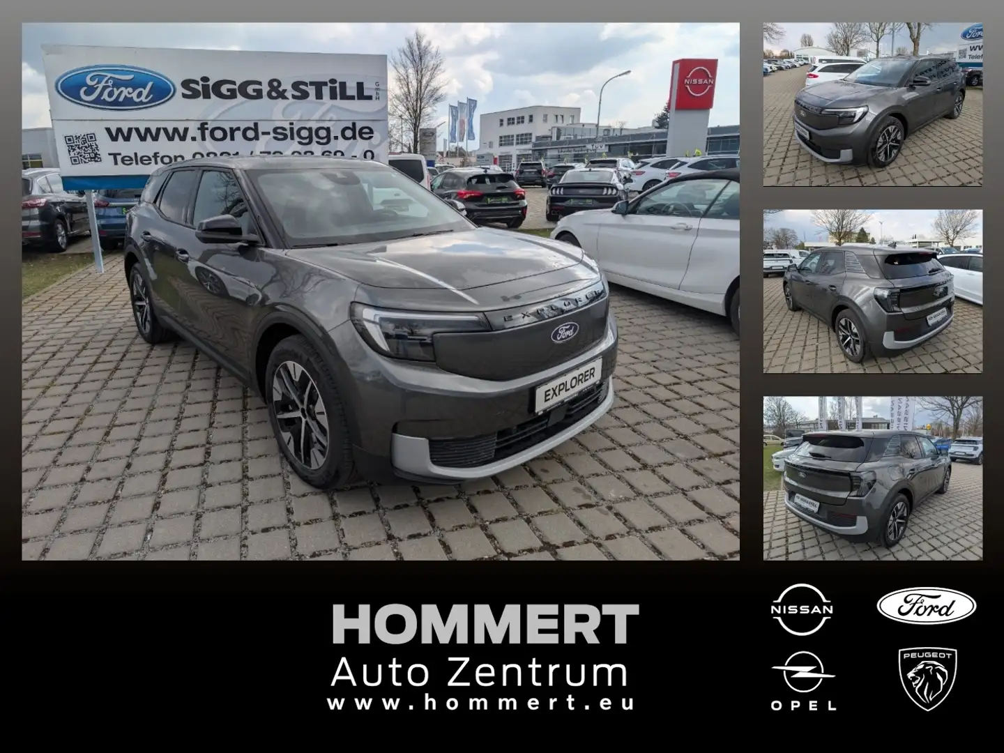 Ford Explorer BEV Extended Range RWD IACC*BLIS*360° Grigio - 1