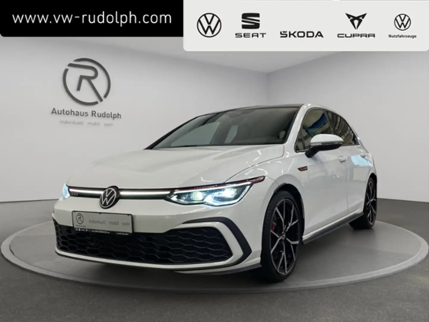 Volkswagen Golf VIII GTI 2.0 TSI DSG / Navi LED ACC RFK Wit - 1