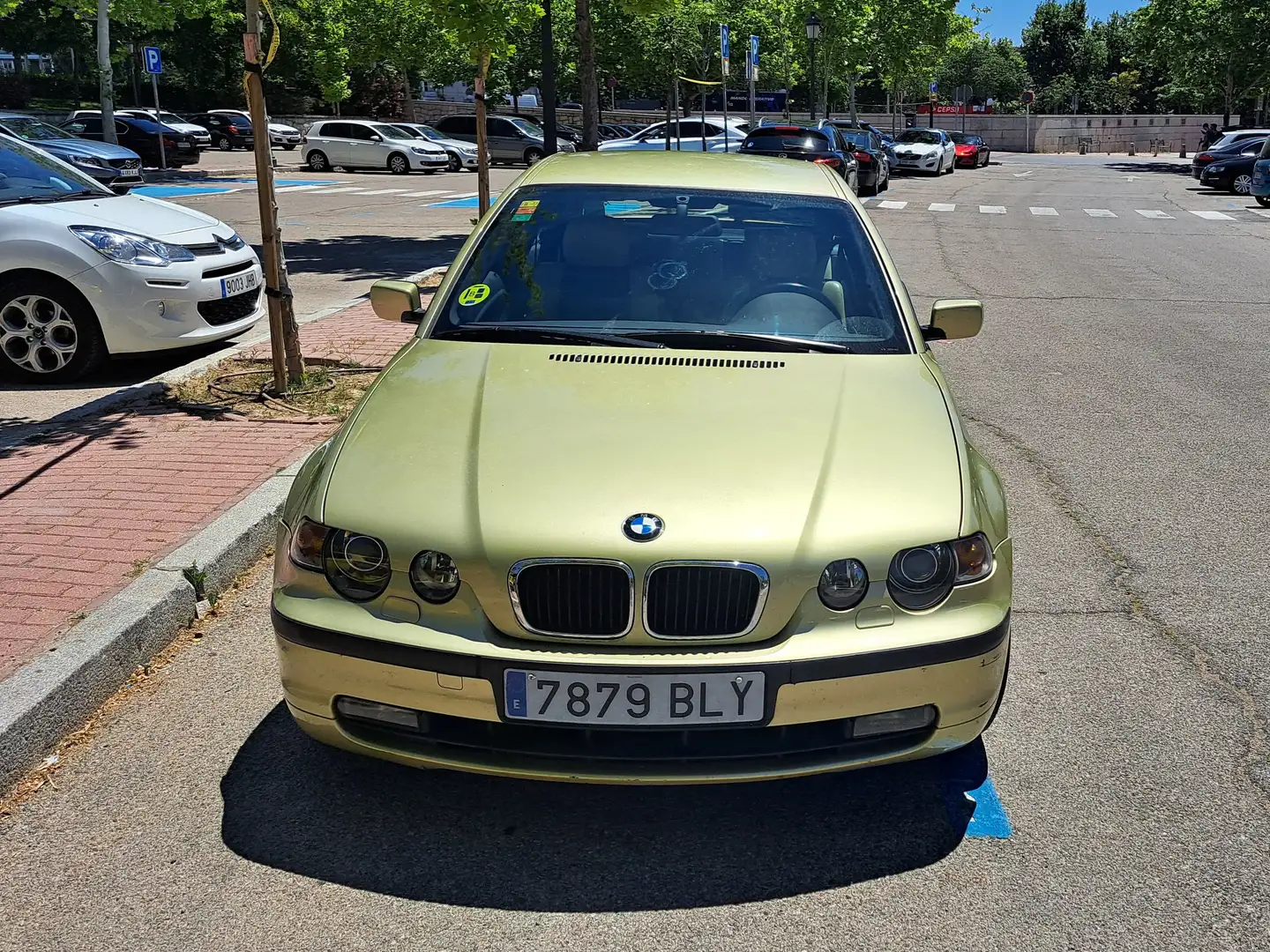 BMW 316 316 ti Compact Aut. Жовтий - 2