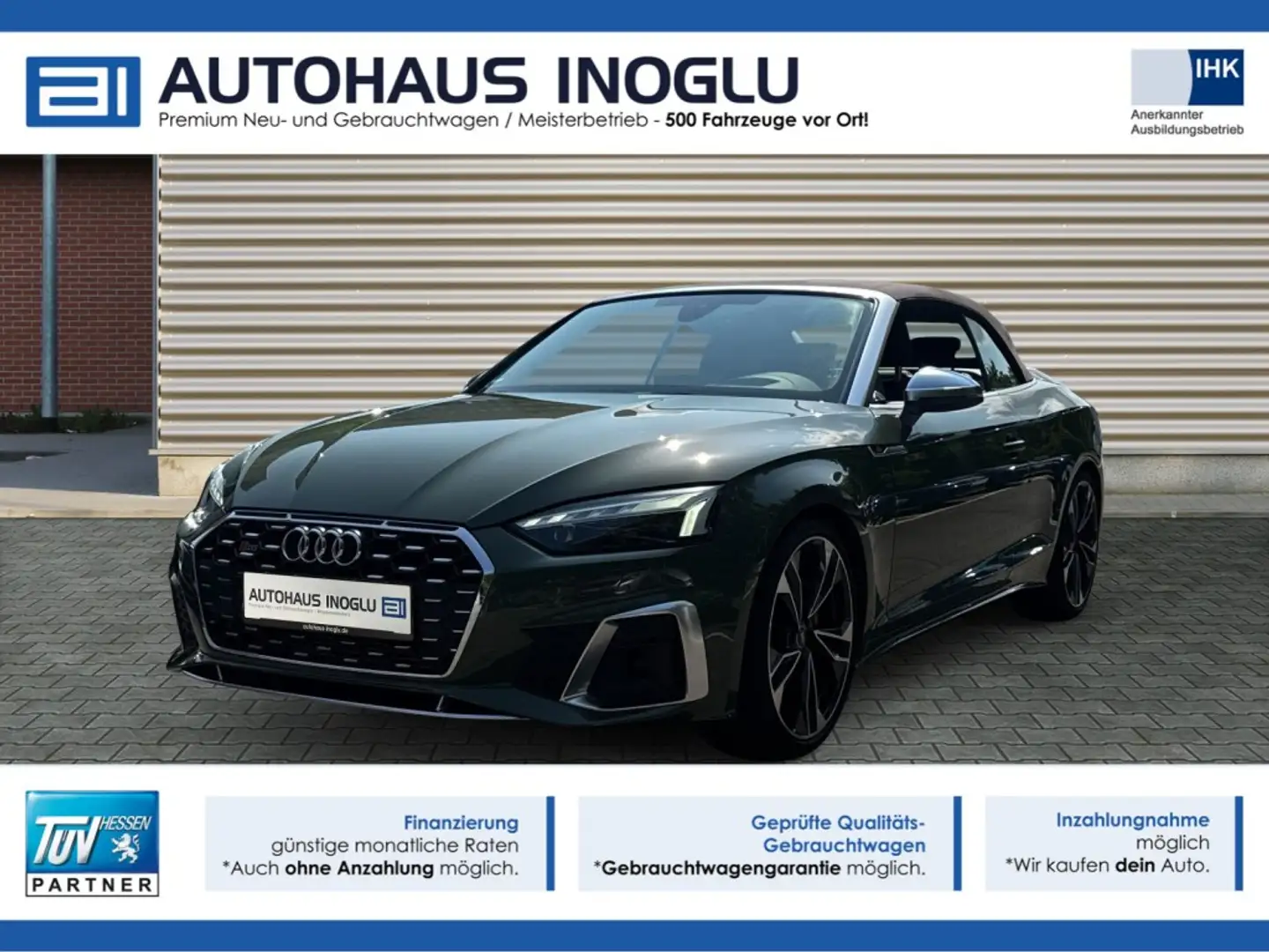 Audi S5 3.0 TFSI quattro tiptronic Matix+Navi+Leder+R-Kam+ Grün - 1