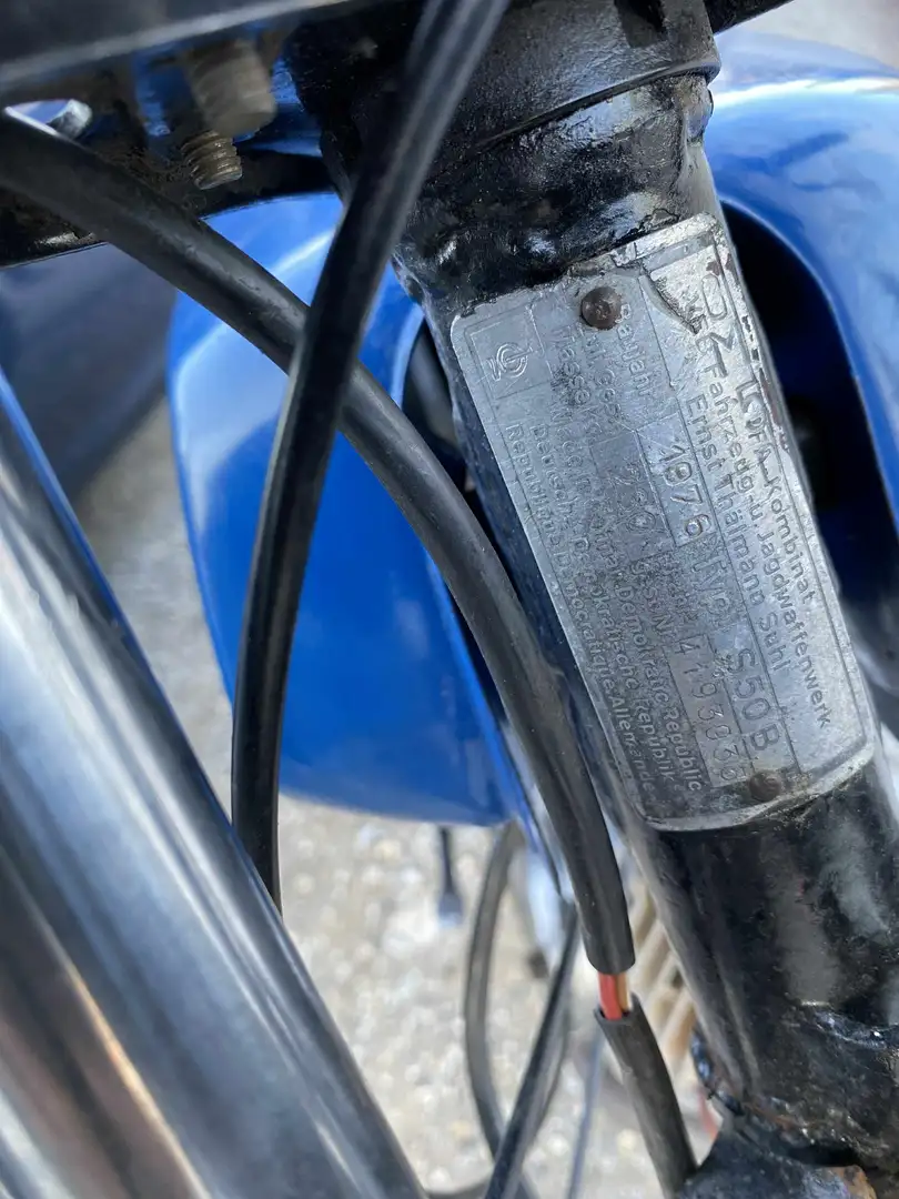 Simson S 50 Blauw - 2