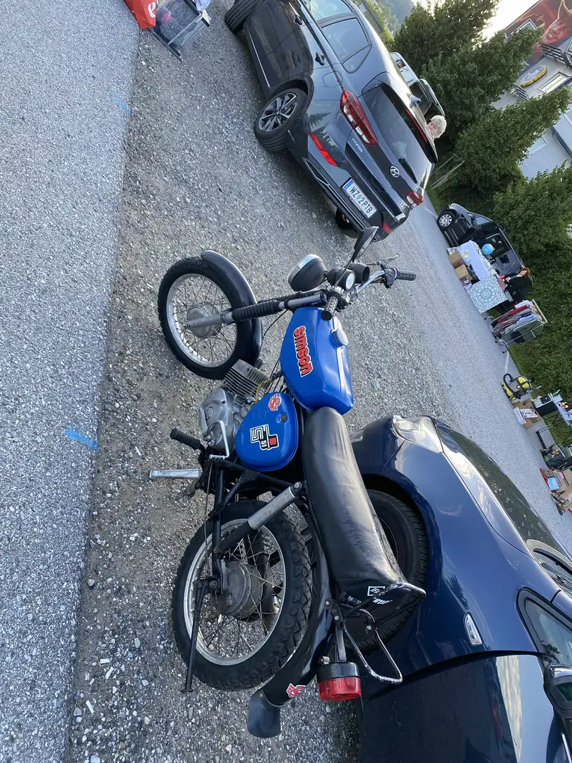 Simson S 50 Blauw - 1