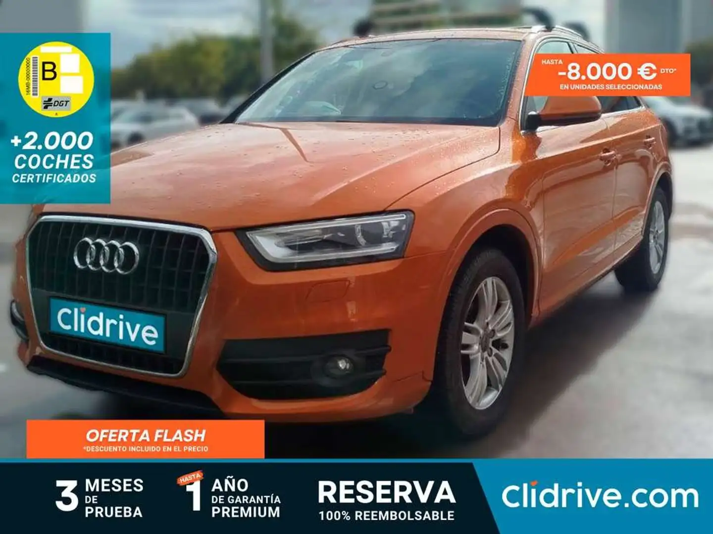 Audi Q3 2.0TDI Advance Orange - 1