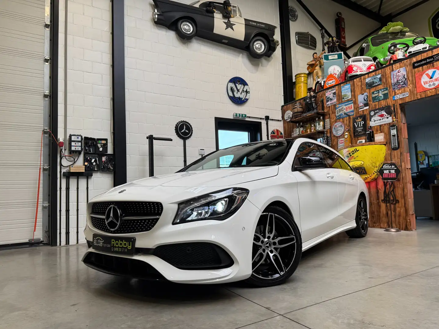 Mercedes-Benz CLA 180 AMG - line - 38.000 km - topstaat - garantie - Blanc - 1