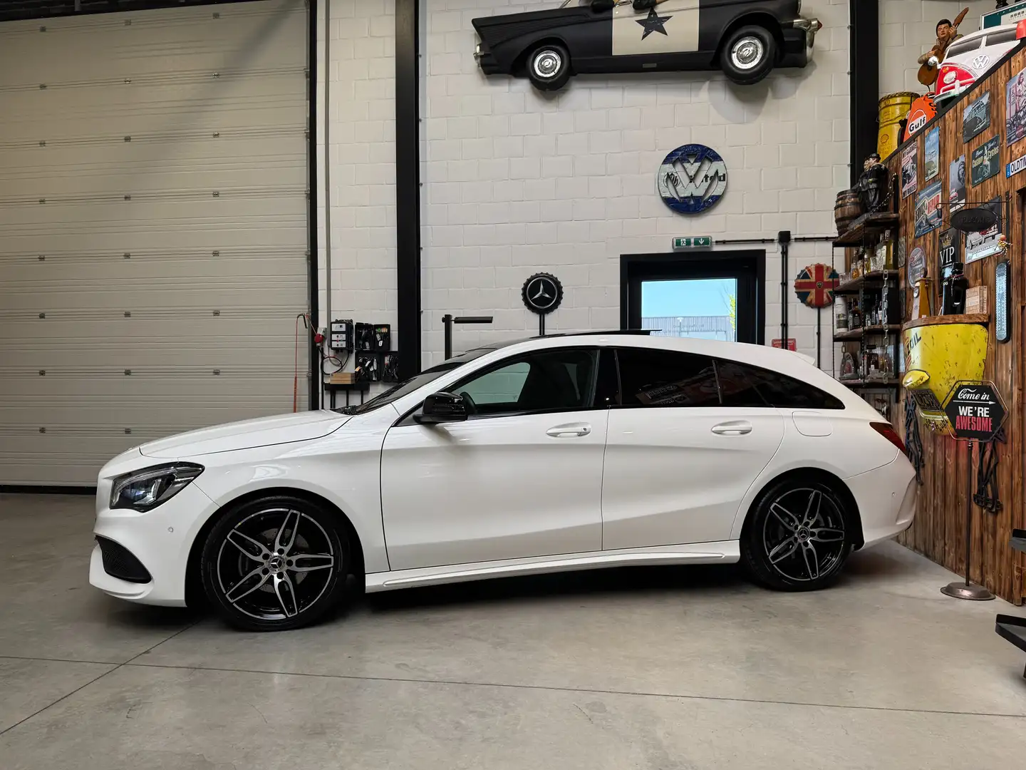 Mercedes-Benz CLA 180 AMG - line - 38.000 km - topstaat - garantie - Blanc - 2