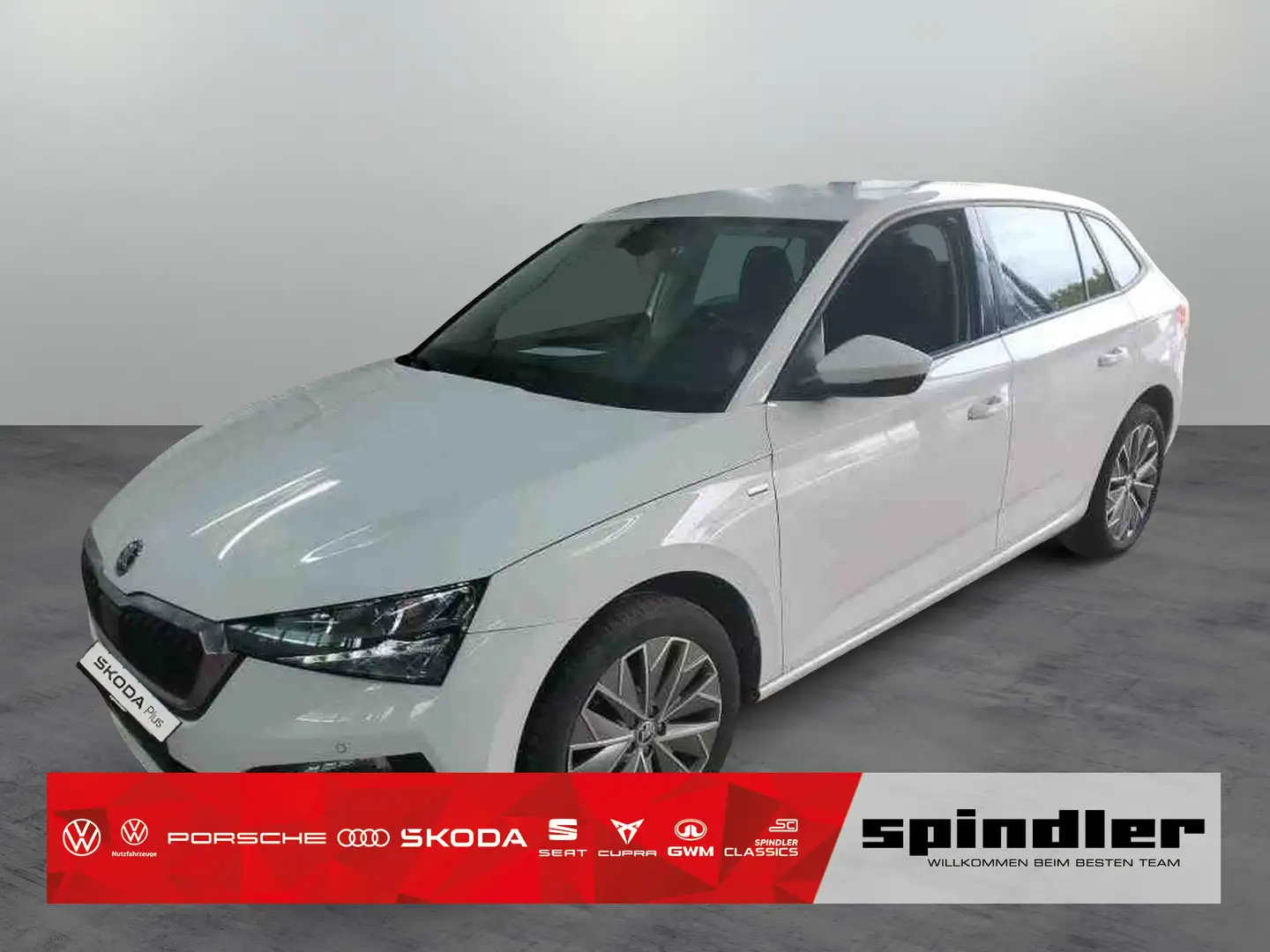 Skoda Scala 1.5 TSI / LED, PDC, CarConnect, SHZ, Navi Weiß - 1