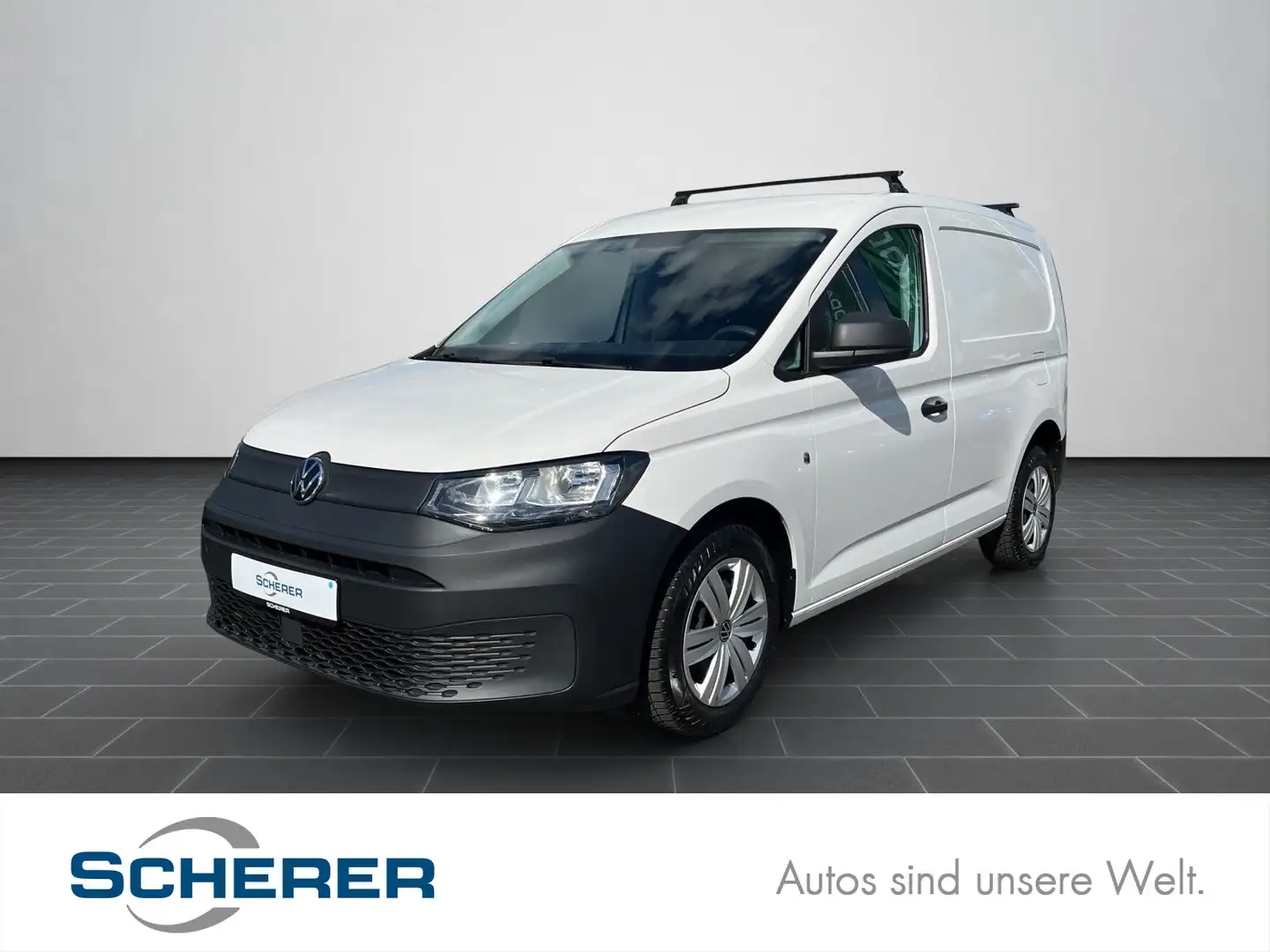Volkswagen Caddy 2.0 TDI Kasten Weiß - 1