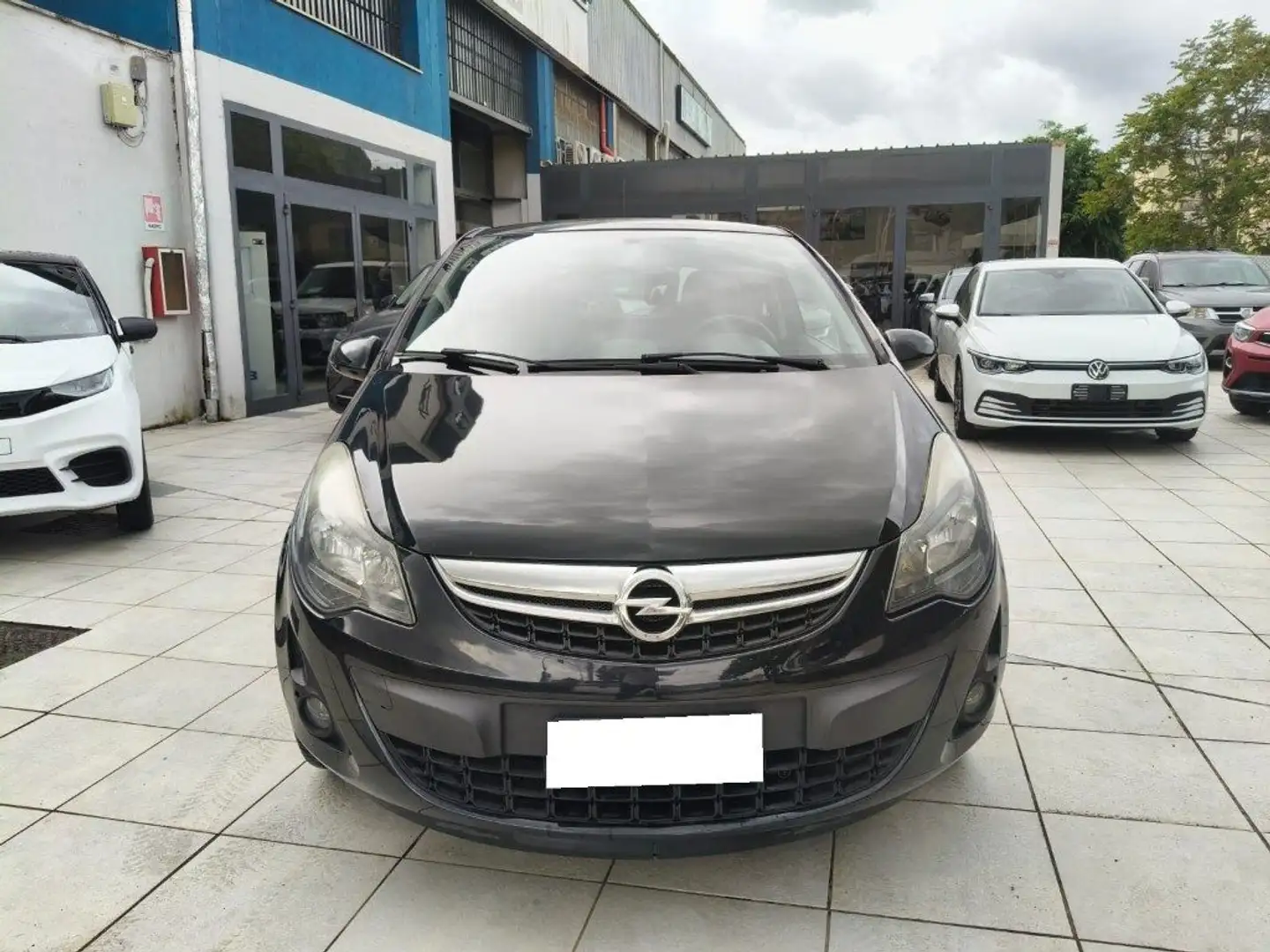 Opel Corsa 1.2 GPL TECH 85 Cv Ecotec Pelle Zwart - 2