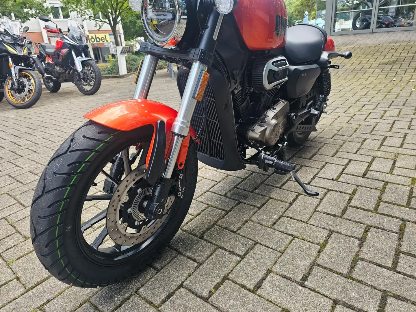 QJ Motor SRV12 V2 Motor! ABS, 3 Jahre Garantie, 15 PS Orange - 2