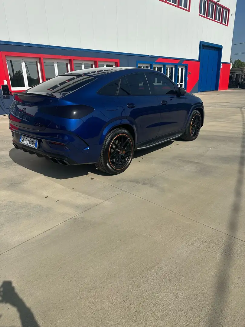 Mercedes-Benz GLE 63 AMG mhev (eq-boost) S 4matic+ auto Bleu - 2