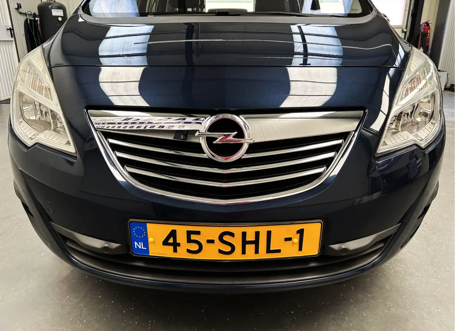 Opel Meriva 1.4 Turbo Cosmo VOL OPTIES !! Blauw - 2