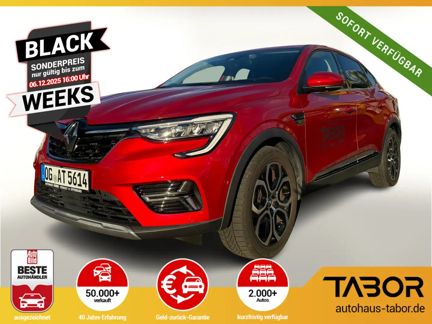 Renault Arkana 1.3 TCe 140 EDC Intens LED Nav ACC ParkAs Rot - 1