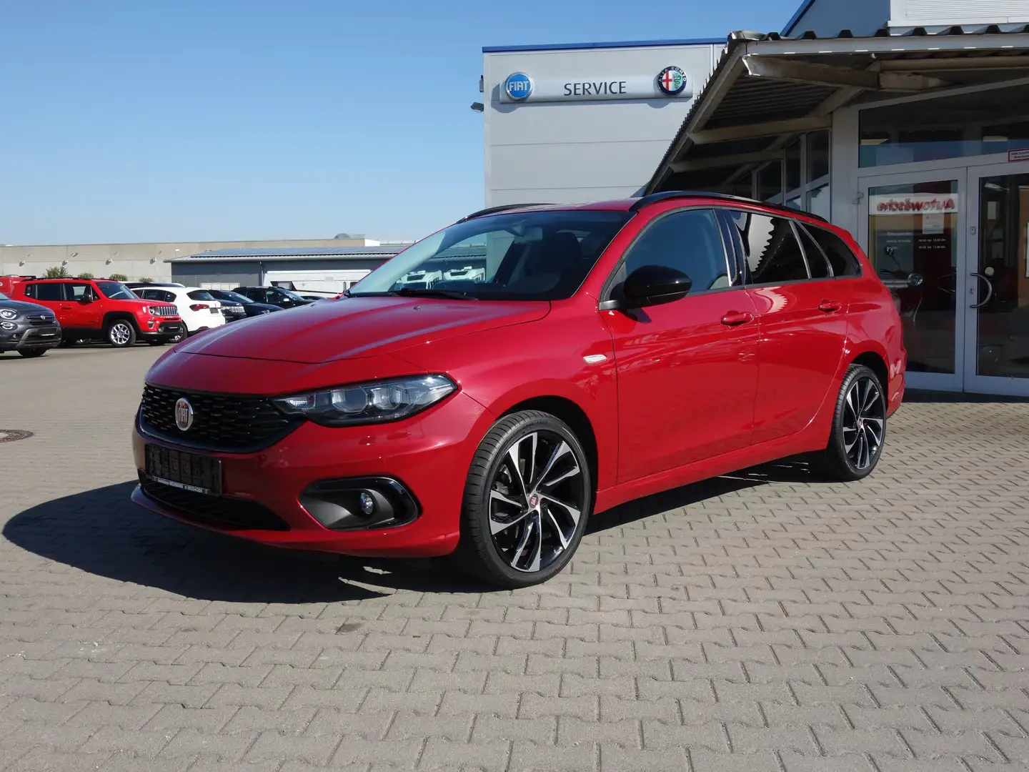 Fiat Tipo S-Design *Uconnect 7"/DAB/NAV/SHZ/PDC/RfK/Xenon* Rouge - 1