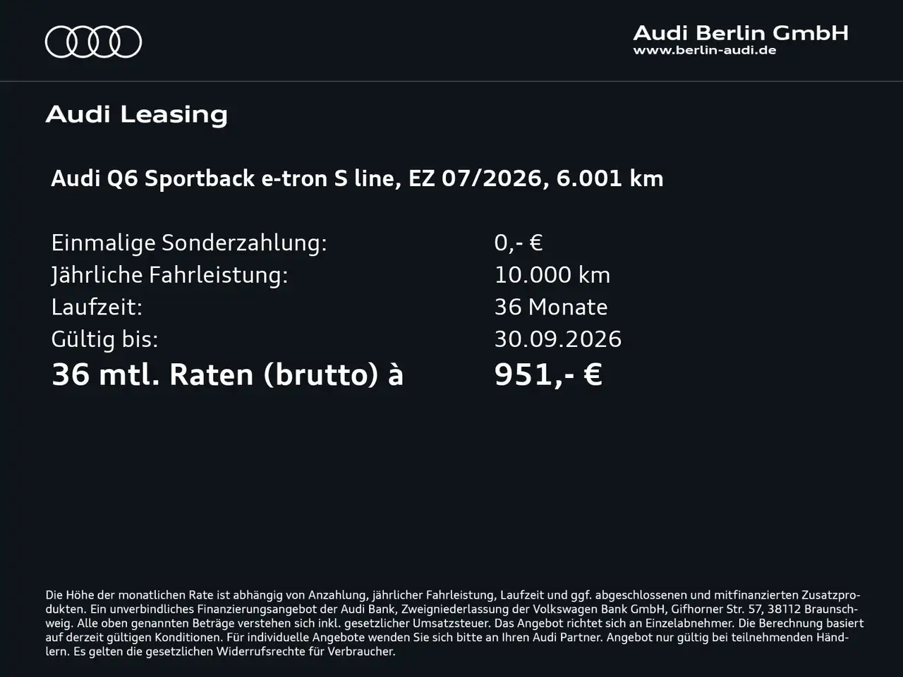 Audi Q6 SUV e-tron quattro 315 kW, миниатюра 4
