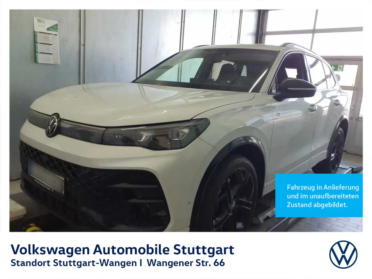 Volkswagen Tiguan R-Line 2.0 TDI DSG Navi LED Kamera ACC Weiß - 1