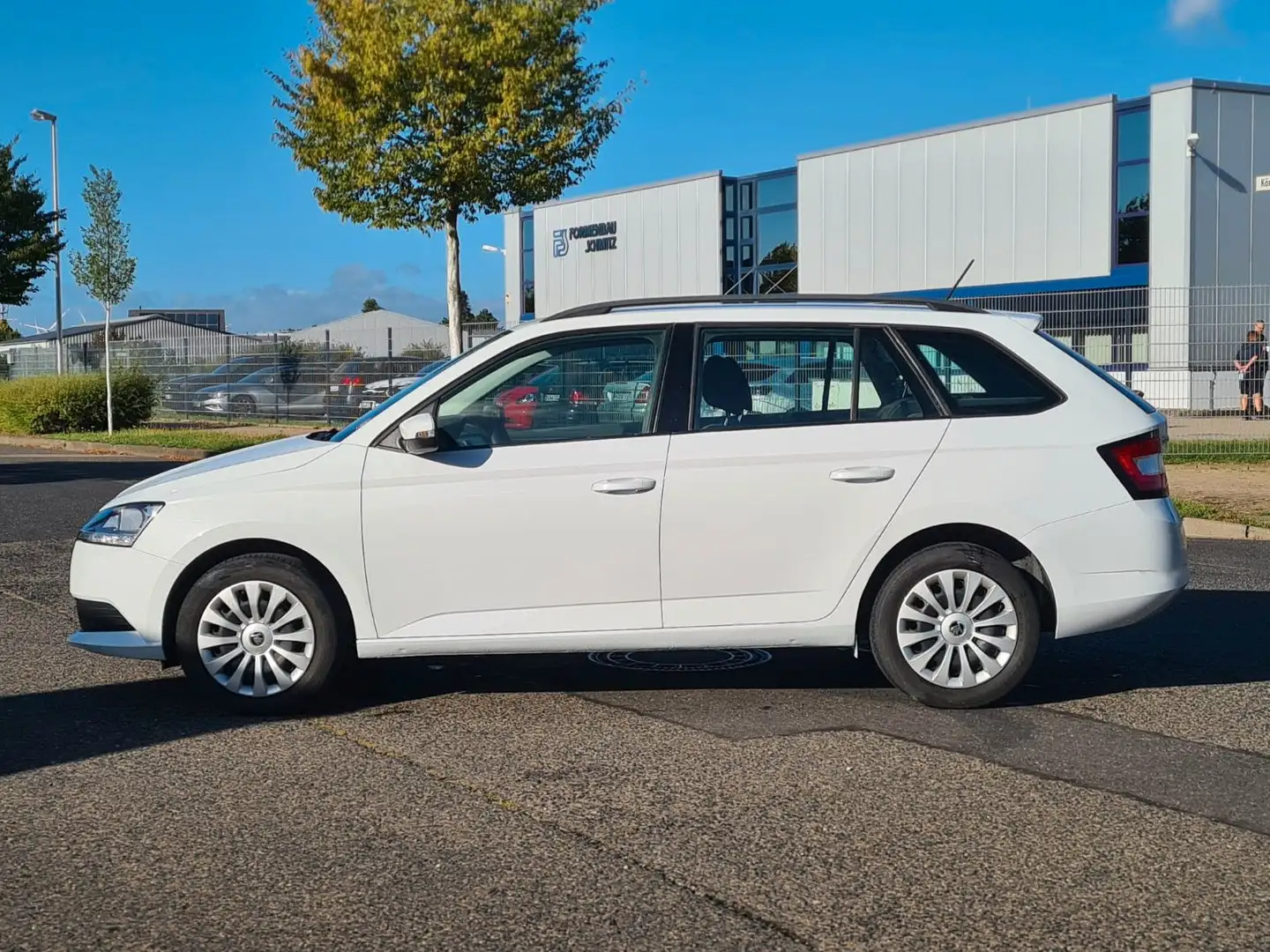Skoda Fabia Combi Ambition *SHZ*Klima*Bluetooth* Blanc - 2