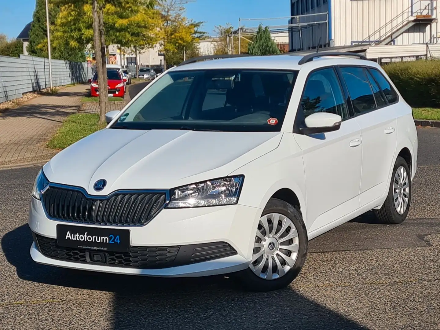 Skoda Fabia Combi Ambition *SHZ*Klima*Bluetooth* Blanc - 1