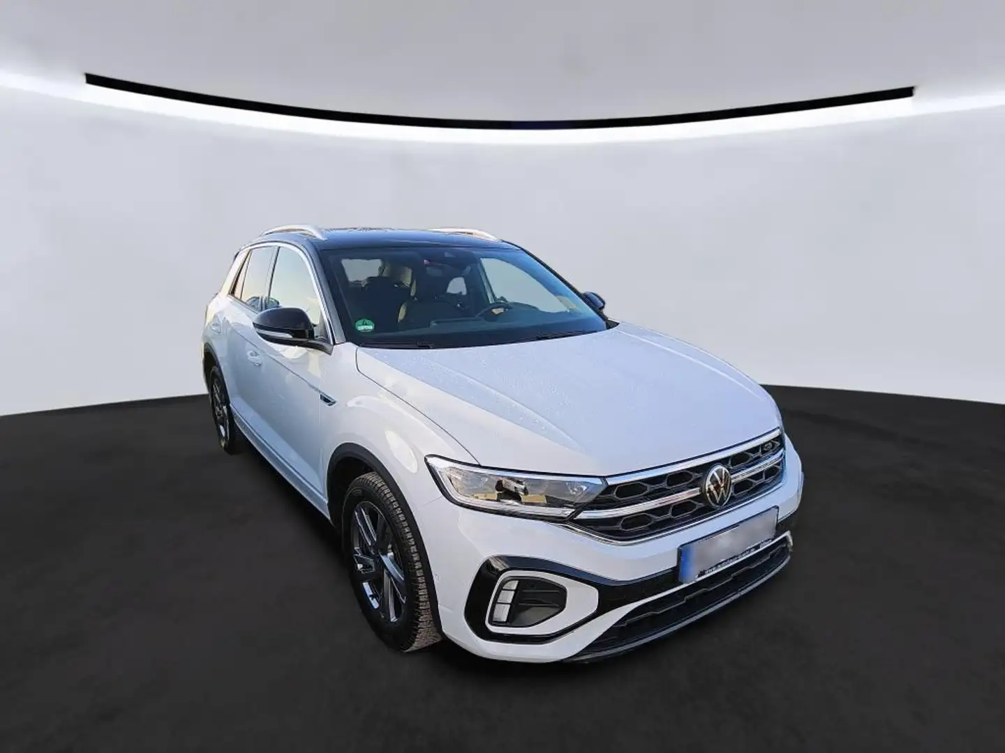Volkswagen T-Roc 1.0 TSI R-Line Navi Rückfahrkamera Sprachb Weiß - 2