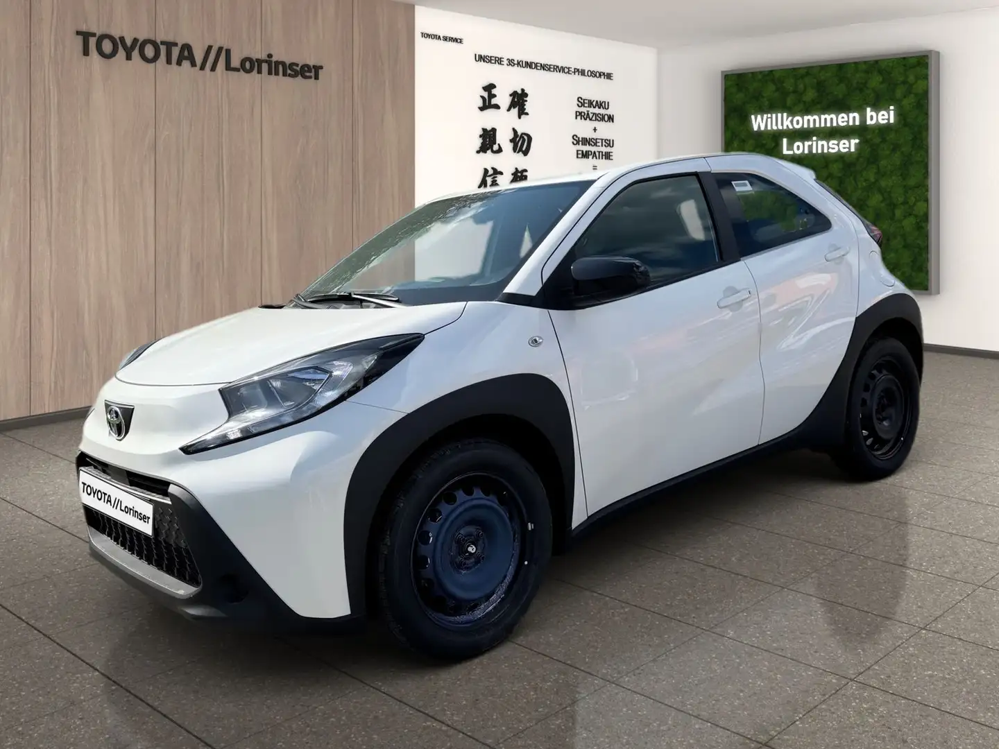 Toyota Aygo 1.0 Business Edition +FLA+SpurH+KAM+ACC+SHZ Білий - 2
