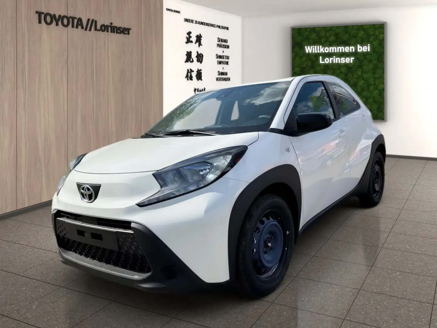 Toyota Aygo 1.0 Business Edition +FLA+SpurH+KAM+ACC+SHZ Білий - 1