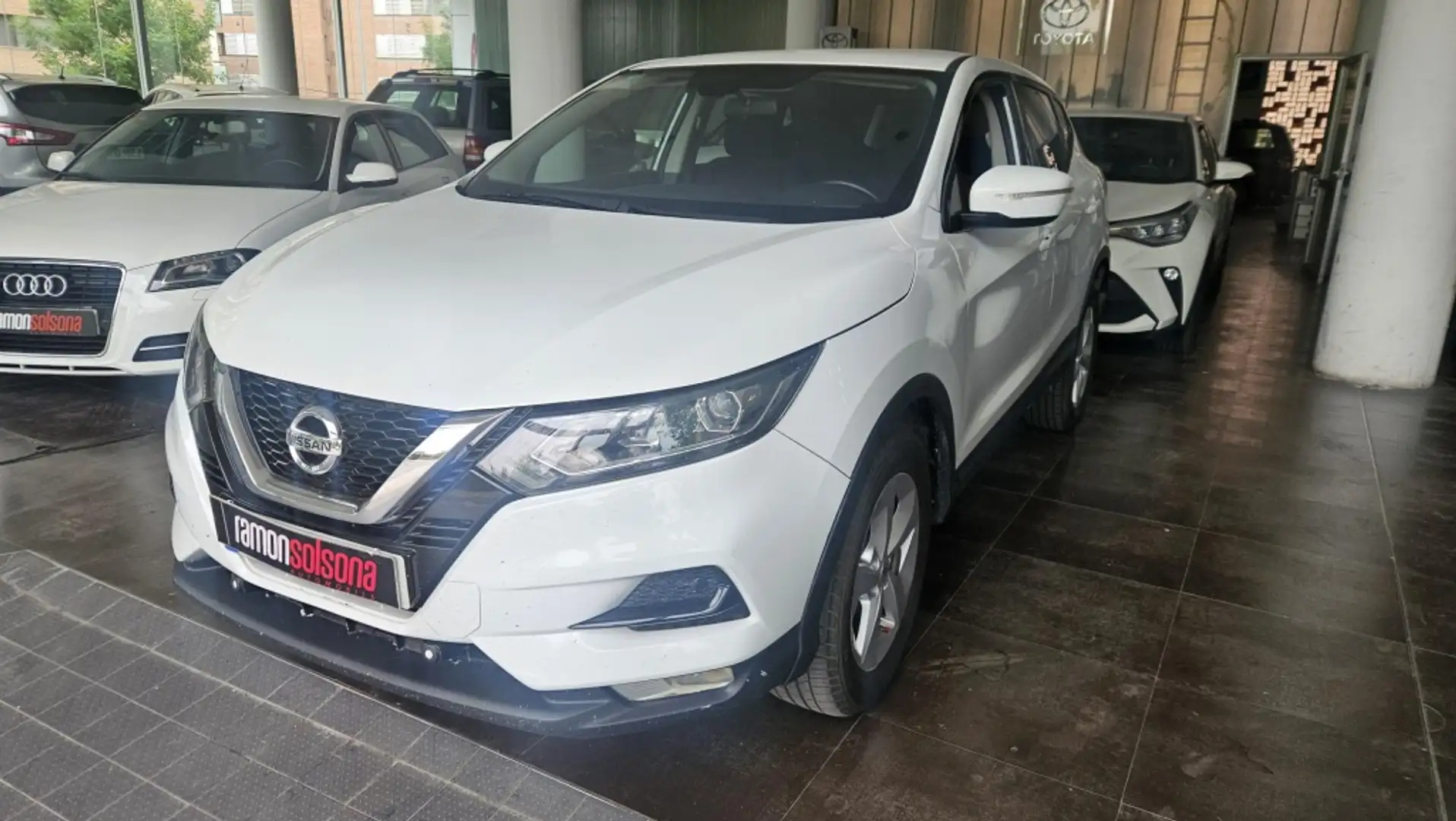 Nissan Qashqai 1.7dCI Acenta 4x4-I Blanco - 2
