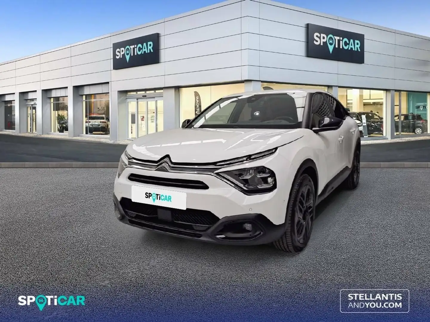 Citroen C4 1.2 PureTech Shine S&S EAT8 130 Blanc - 1