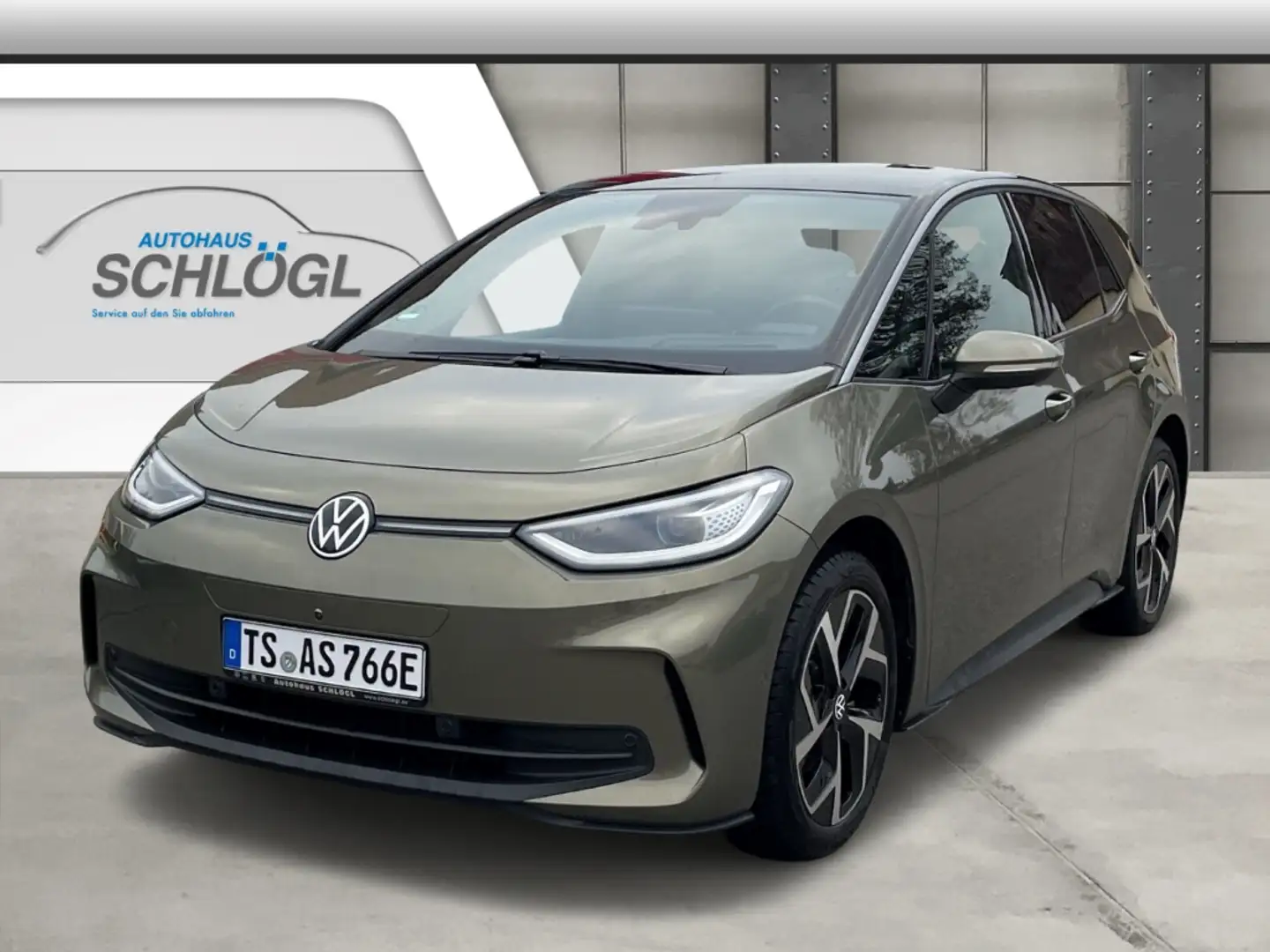 Volkswagen ID.3 Pro S 150 kW (4-Sitzer) Navi Klimaautom Verkehrsze Verde - 2