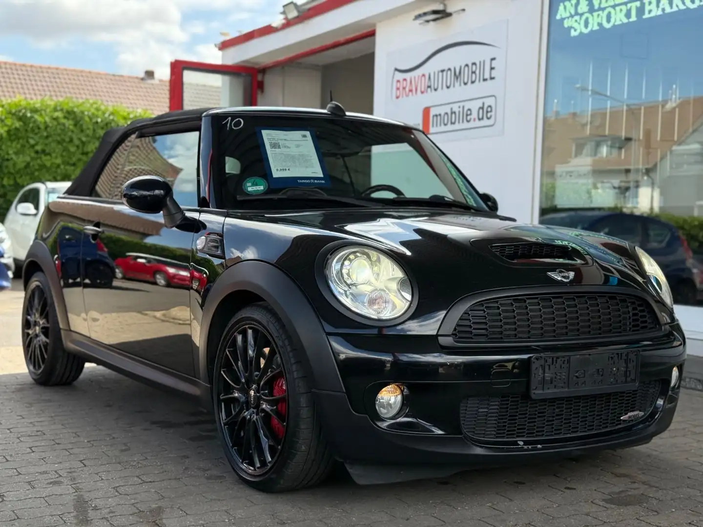 MINI John Cooper Works Cabrio /NAVI/LEDER/SHZ/KLIMA Schwarz - 2