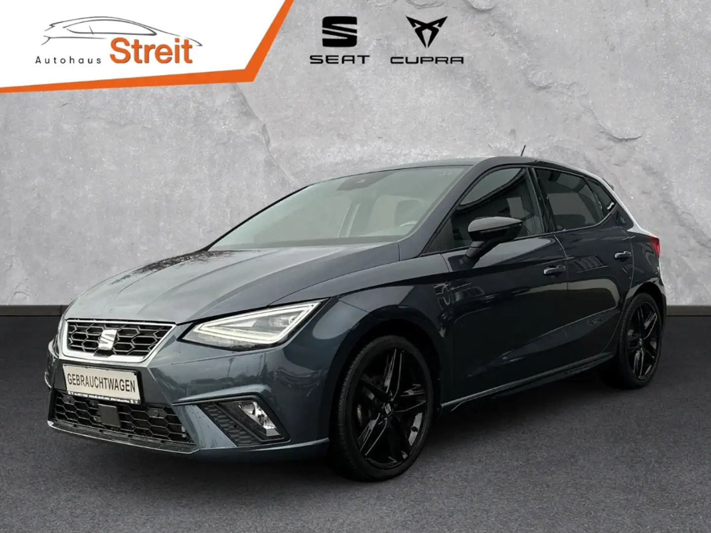 SEAT Ibiza FR PRO BLACK EDITION 1.0 TSI 81 KW 6-Gang ACC Navi Grau - 1