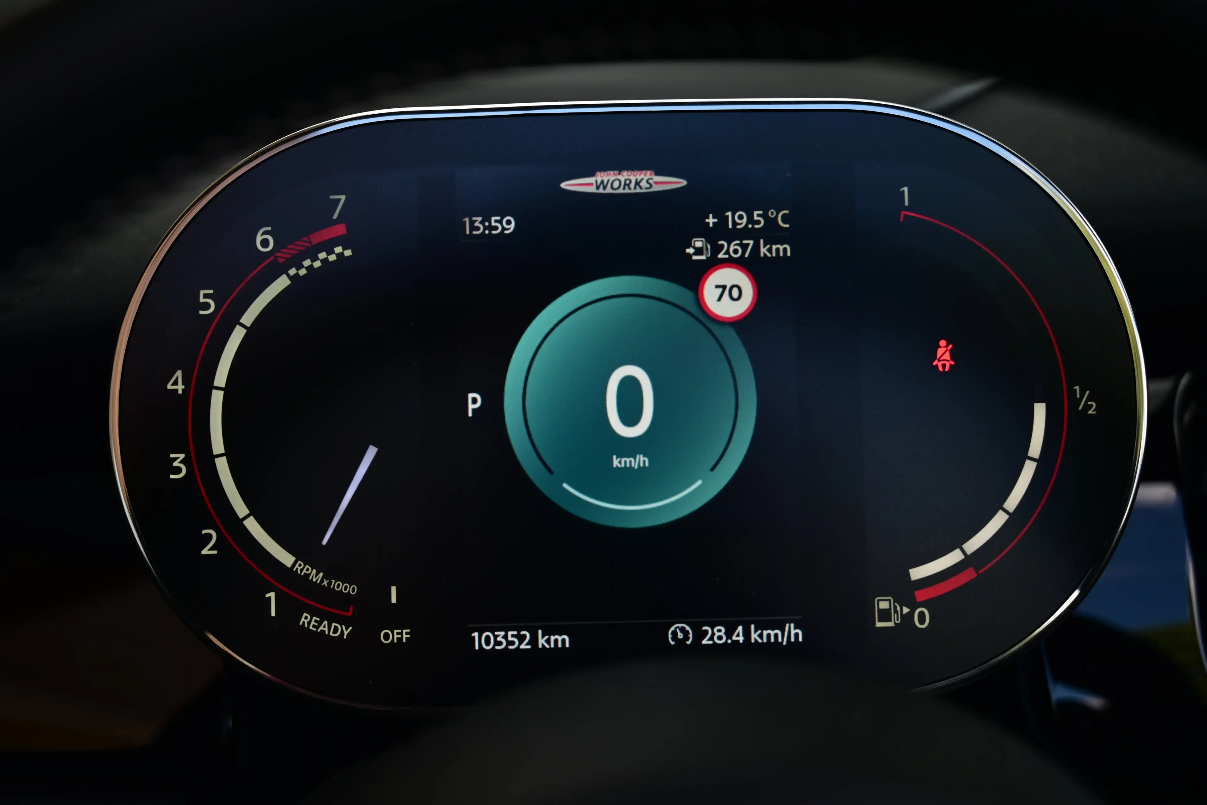 MINI John Cooper Works Cabrio AUT / LOUNGE LEATHER / CAMERA / HK AUDIO / FULL — photo 14