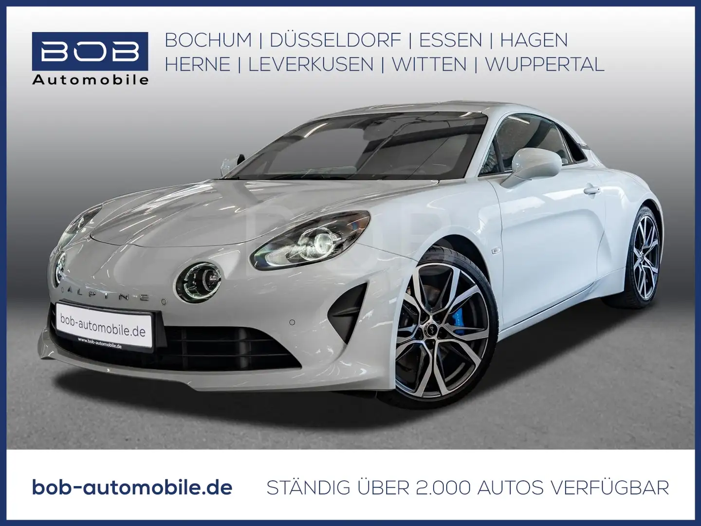 Alpine A110 GT LEDER NAVI SHZ PDC KLIMA LM-Felgen BT Blanc - 1